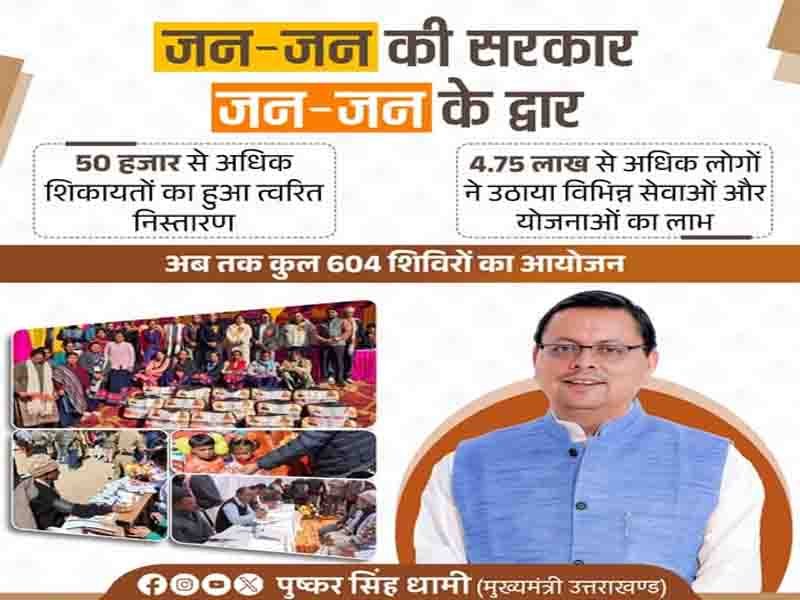 जनसेवा, सुशासन और संवेदनशील प्रशासन, यही हमारी सरकार की पहचान है:” मुख्यमंत्री