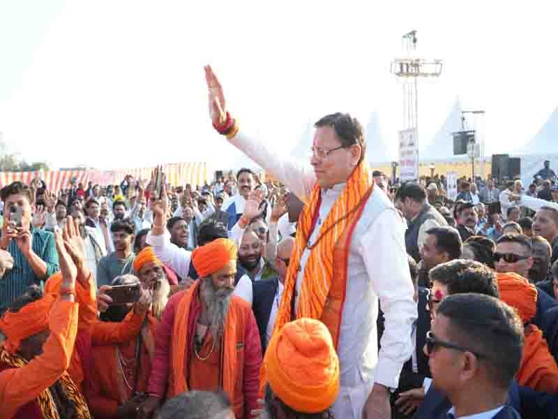 मुख्यमंत्री ने आज हरिद्वार ग्रामीण क्षेत्र के ग्राम आर्यनगर (श्यामपुर कांगड़ी) में उपस्थित देवतुल्य जनता को किया संबोधित