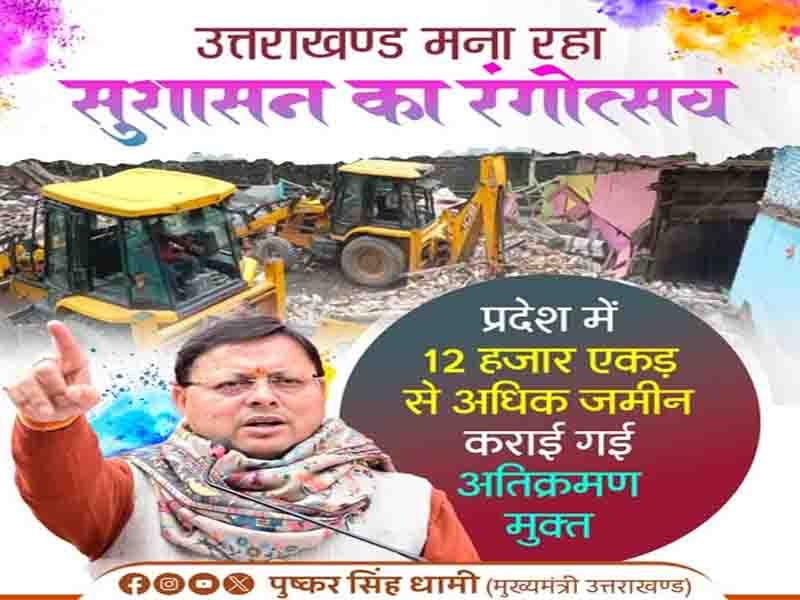 हमारी सरकार सुशासन, पारदर्शिता और जनहित के संकल्प के साथ निरंतर आगे बढ़ रही है:” मुख्यमंत्री