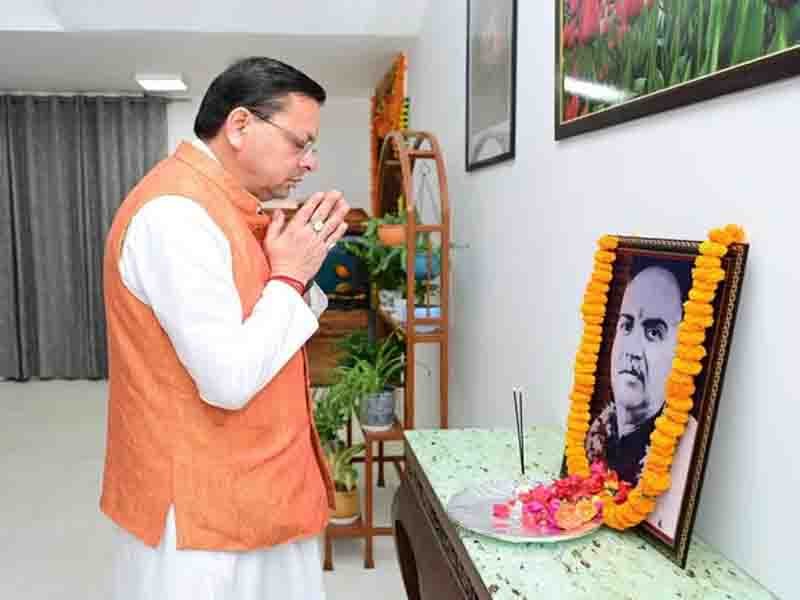 डॉ. श्यामा प्रसाद मुखर्जी की पुण्य तिथि पर नमन करते हुए उन्हें विनम्र श्रद्धांजलि अर्पित की मुख्यमंत्री ने